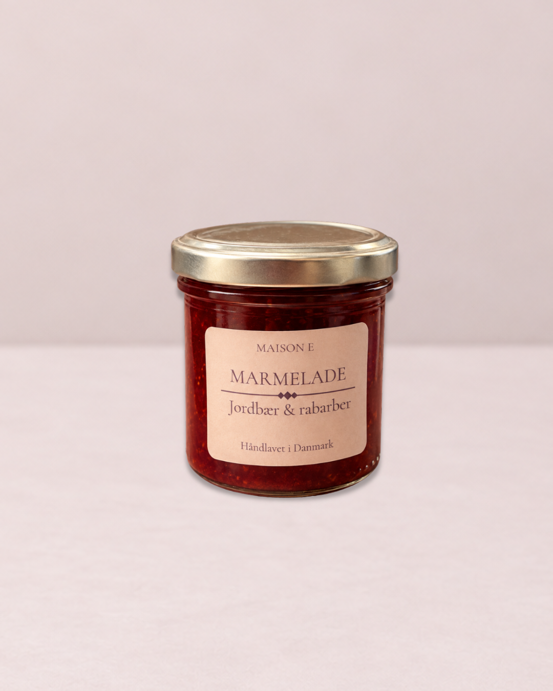 Marmelade - Jordbær & rabarber